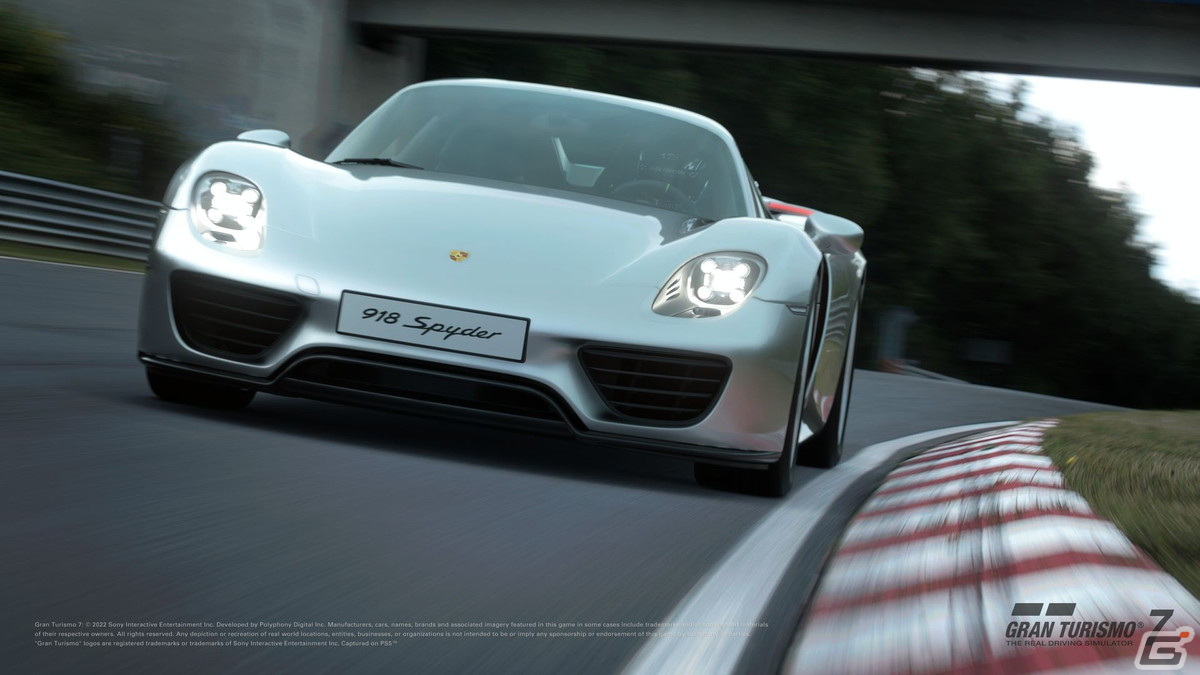 「グランツーリスモ7」ポルシェ 918 Spyder '13などの新規収録車種、スケープス特集追加を含むアップデートが7月28日に配信の画像5