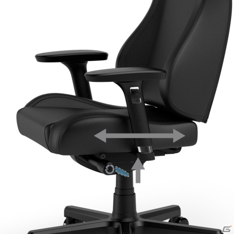 身長125～170cmに対応―女性や子どもにも合う小型サイズのゲーミングチェアnoblechairs「EPIC COMPACT」が発売の画像9