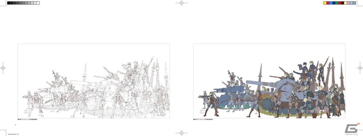 「戦場のヴァルキュリア」発売15周年記念に向けた本庄雷太氏との合同展覧会が7月31日より順次開催！の画像4