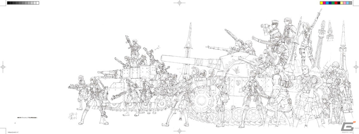 「戦場のヴァルキュリア」発売15周年記念に向けた本庄雷太氏との合同展覧会が7月31日より順次開催！の画像5