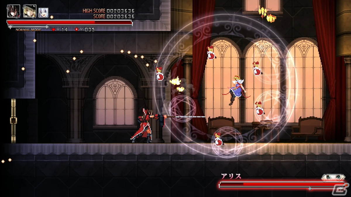 「紅魔城レミリア 緋色の交響曲」Switch/Steamでリリース！フルボイス化、低難易度モードなどの新要素を紹介の画像7