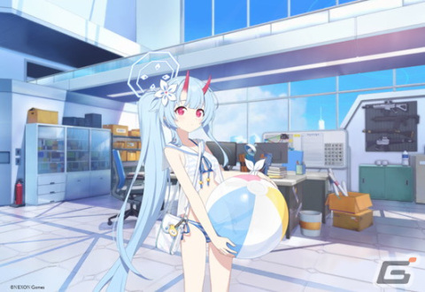 「ブルーアーカイブ」★3新生徒「イズナ（水着）」＆「チセ（水着）」が登場！1日1回無料10回募集キャンペーンも開催中の画像5