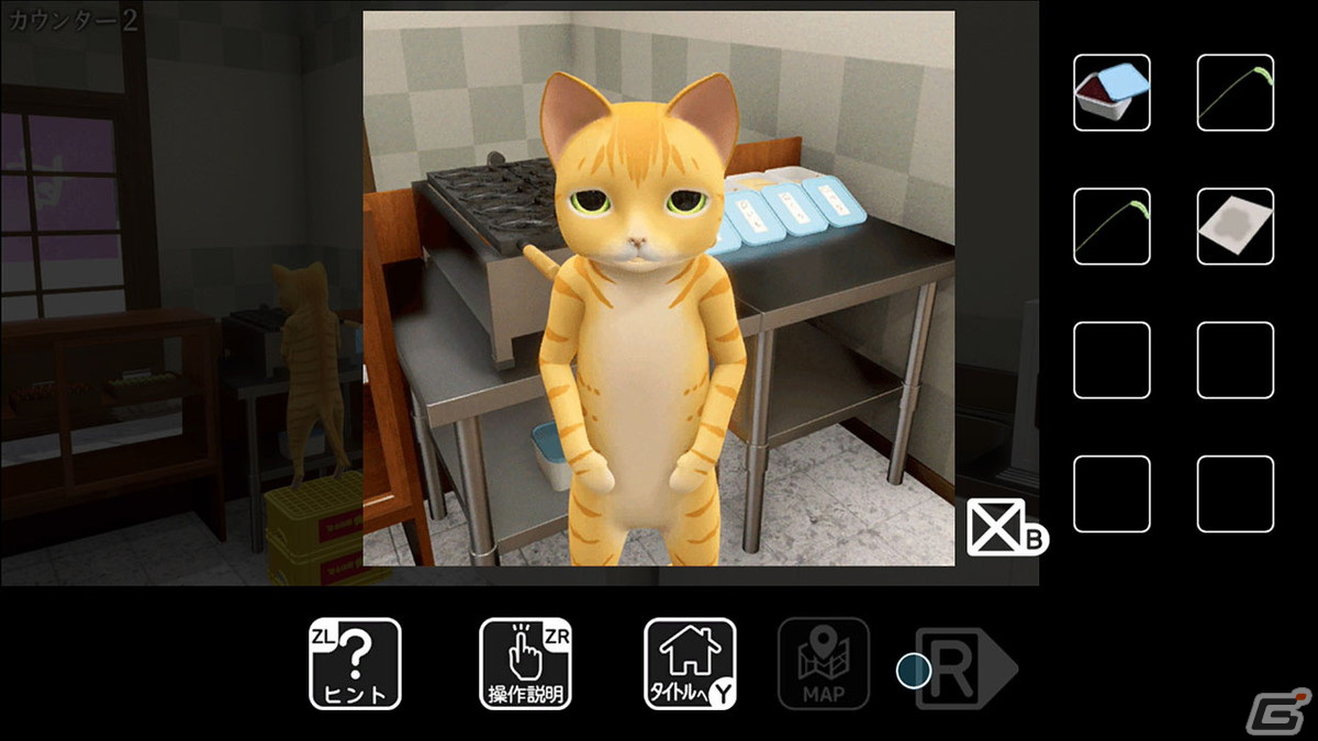 Switch「猫様の甘味処からの脱出」が配信開始！猫だらけの和菓子屋から脱出を目指す謎解きアドベンチャーの画像6