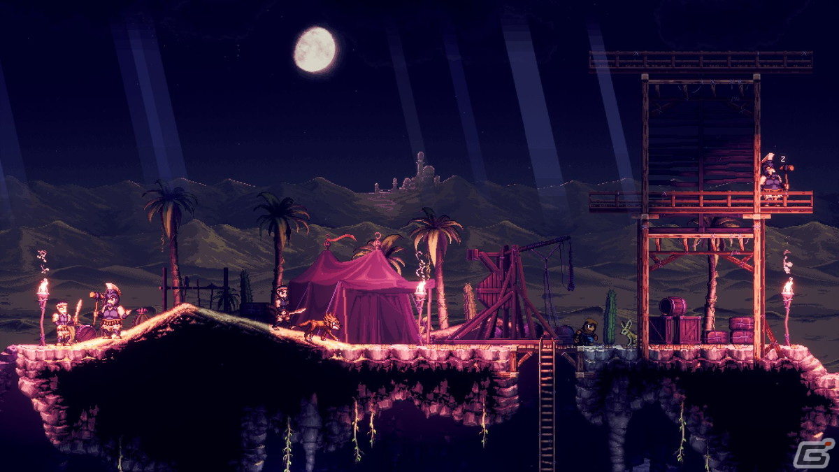 Steam/Epic Games Store「The Siege and the Sandfox」が2023年に配信！ステルス要素を組み合わた2Dメトロイドヴァニアの画像2