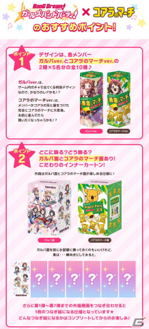 「バンドリ！ ガールズバンドパーティ！」と「コアラのマーチ」のコラボ企画第1弾「Poppin'Partyのマーチ」が発売！の画像3