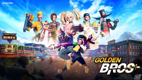 iOS/Android/PC「GOLDEN BROS」が配信開始！3対3のチームバトルを楽しめるカジュアルシューティングの画像1