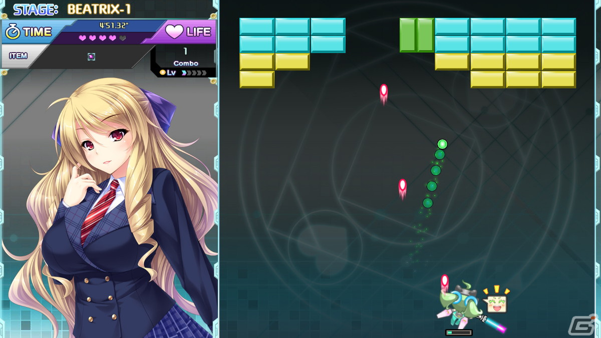 Steam「Pretty Girls Breakout! PLUS」が配信開始！10人のPretty Girlsたちが登場するブロック崩しゲームの画像2