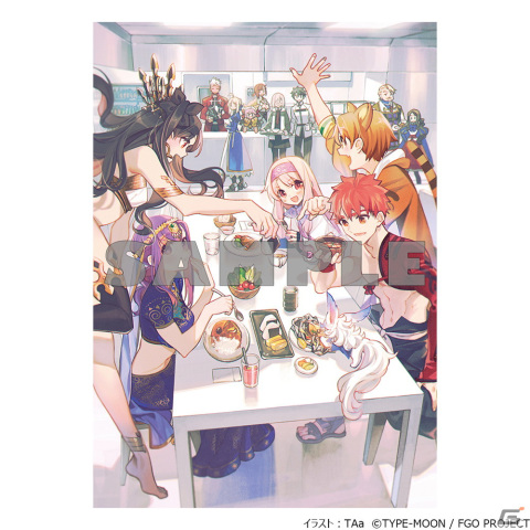 「Fate/Grand Order」7周年を記念して武内崇氏、TAa氏、pako氏、ひろやまひろし氏のイラストを使用したグッズが登場！の画像3