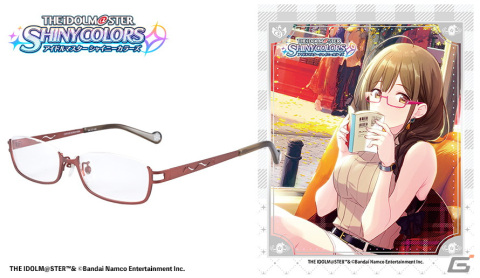 「アイドルマスター シャイニーカラーズ」コラボ眼鏡の桑山千雪モデルが登場！の画像2
