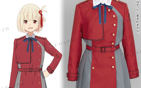 「リコリス・リコイル」千束たちが着ている「リコリス」の制服が公式コスチュームとして登場