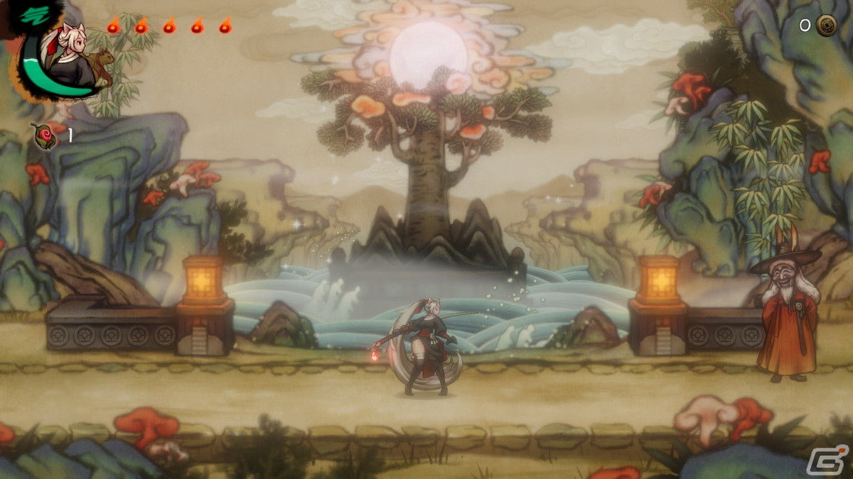 半妖の女退魔師が戦う東洋ファンタジーメトロイドヴァニア「閻魔 : ツバキ伝」がSteamで配信開始！の画像10