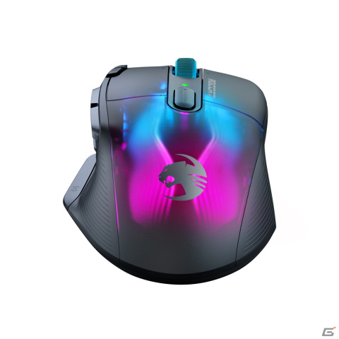 ROCCATがゲーミングマウス「Kone XP Air」を8月5日に発売！10個のボタンと4Dホイールを搭載したワイヤレスマウスの画像8