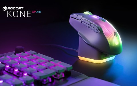 ROCCATがゲーミングマウス「Kone XP Air」を8月5日に発売！10個のボタンと4Dホイールを搭載したワイヤレスマウス