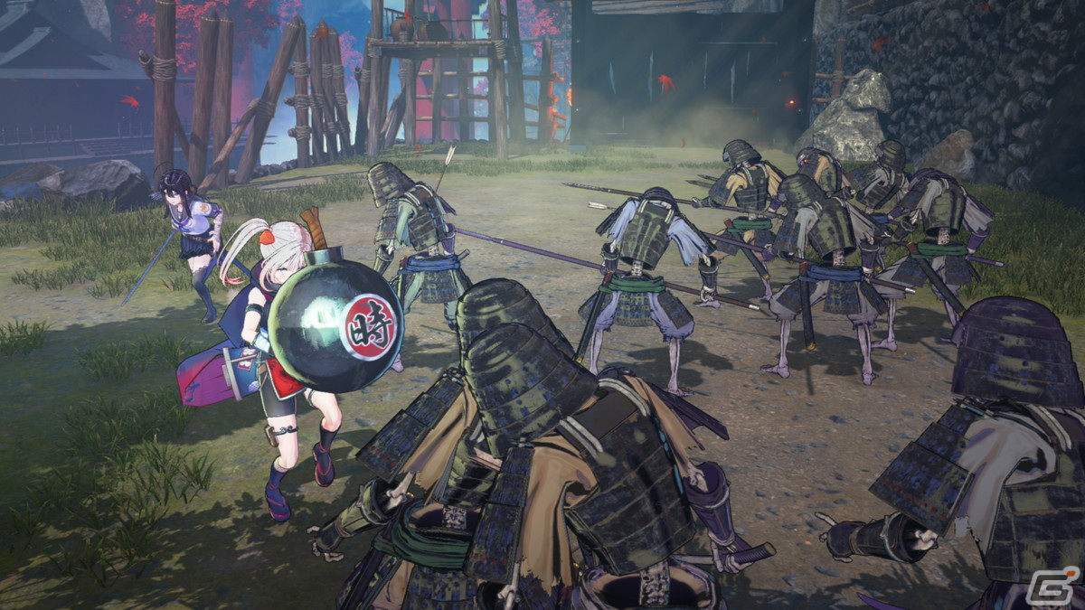 侍JKと美少女忍者による剣忍一体のガールズ剣戟ACT「SAMURAI MAIDEN -サムライメイデン-」が今冬に発売！の画像39
