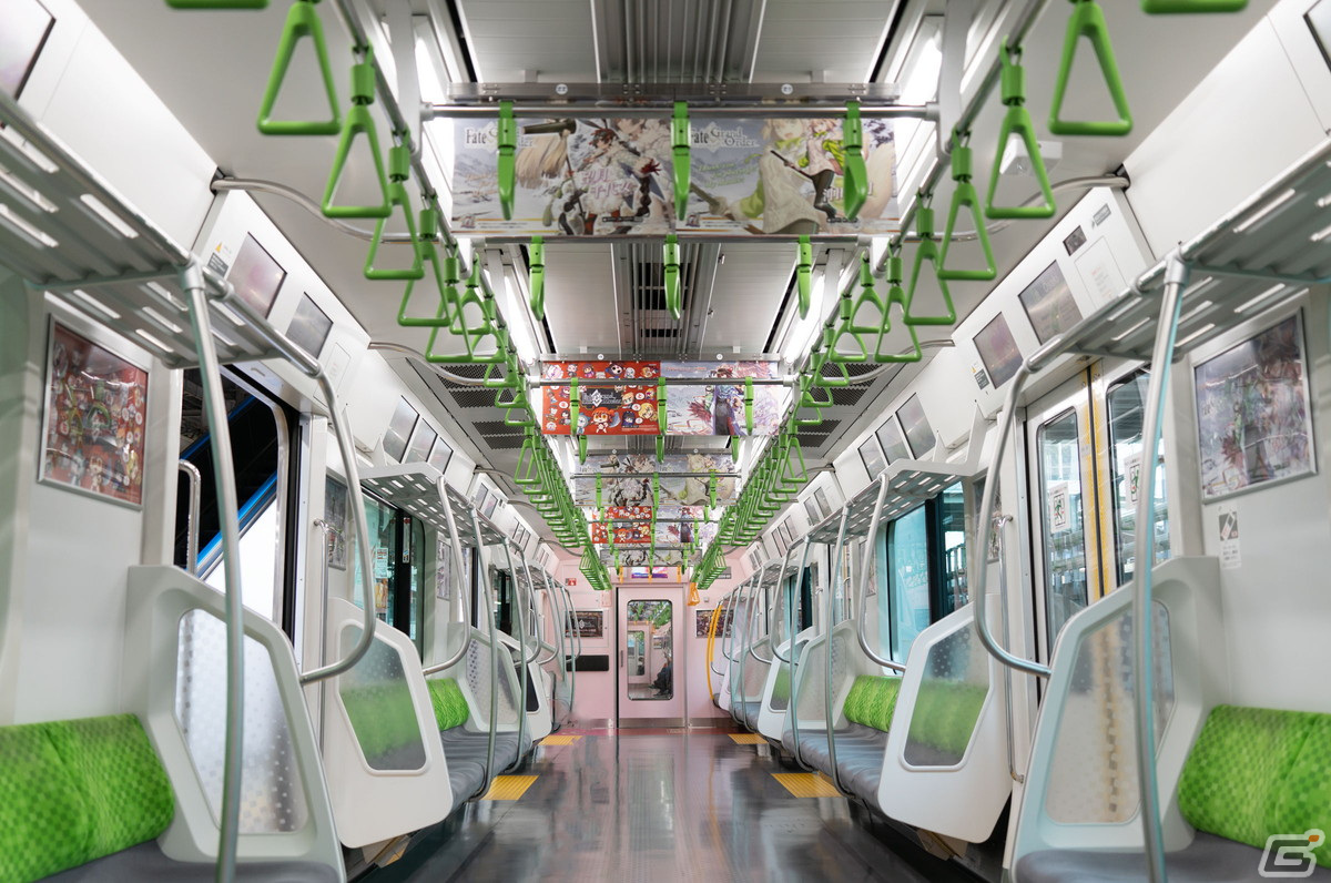 「FGO」の広告ジャック企画がJR山手線でも開始！東京都内7路線と大阪1路線にてジャック車両が運行中の画像6