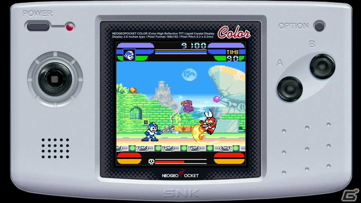 ネオジオポケットカラー用にアレンジされた2タイトルを収録した「ロックマン バトル＆ファイターズ」がSwitchで配信開始！の画像3