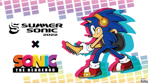 「ソニック・ザ・ヘッジホッグ」とSUMMER SONIC 2022がコラボ！ブース出展もの画像1
