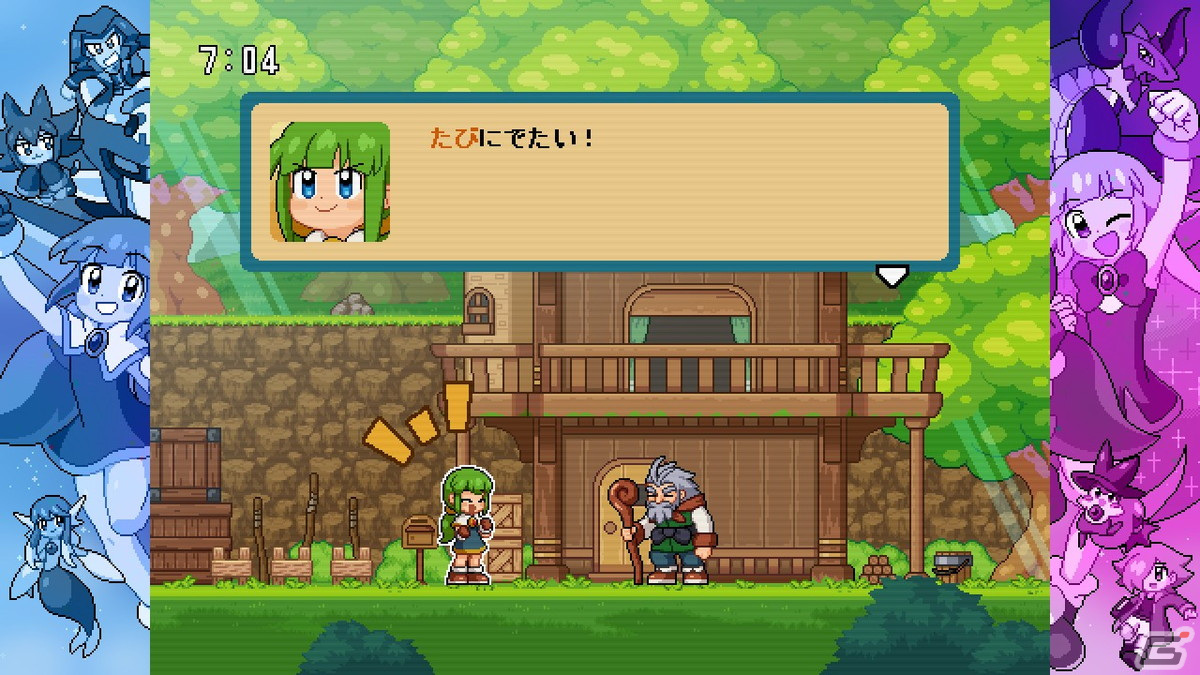 Switch/Steam「ココロクローバー シーズン1」が配信開始！日曜日の朝アニメがテーマの2Dアクションの画像2