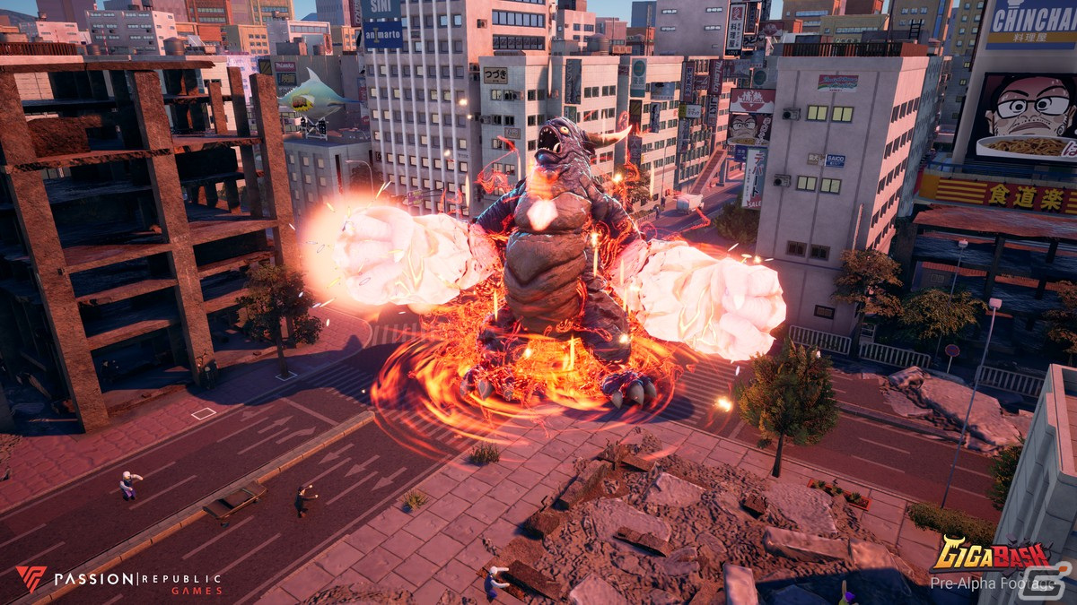 怪獣やヒーローが街を破壊しながら暴れまわる対戦型ACT「GIGABASH」がPS5/PS4/Steam/Epic Games Store向けに配信開始！の画像15