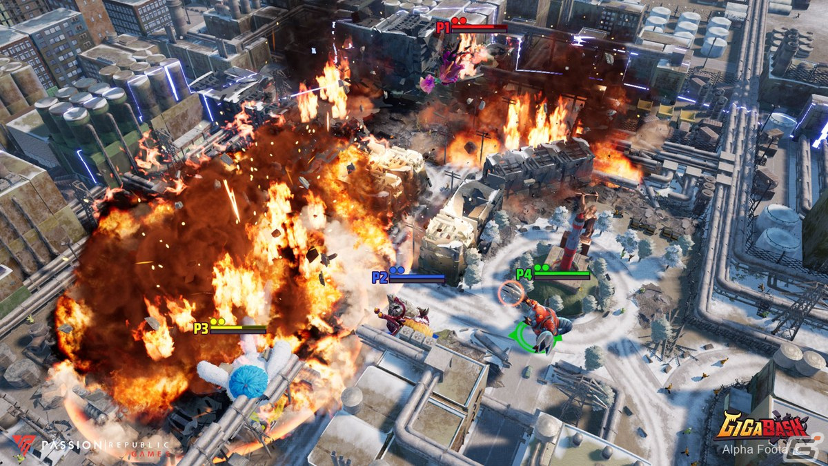 怪獣やヒーローが街を破壊しながら暴れまわる対戦型ACT「GIGABASH」がPS5/PS4/Steam/Epic Games Store向けに配信開始！の画像17