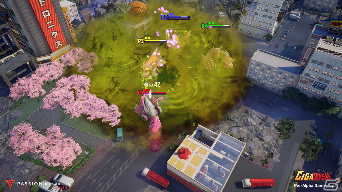 怪獣やヒーローが街を破壊しながら暴れまわる対戦型ACT「GIGABASH」がPS5/PS4/Steam/Epic Games Store向けに配信開始！の画像21