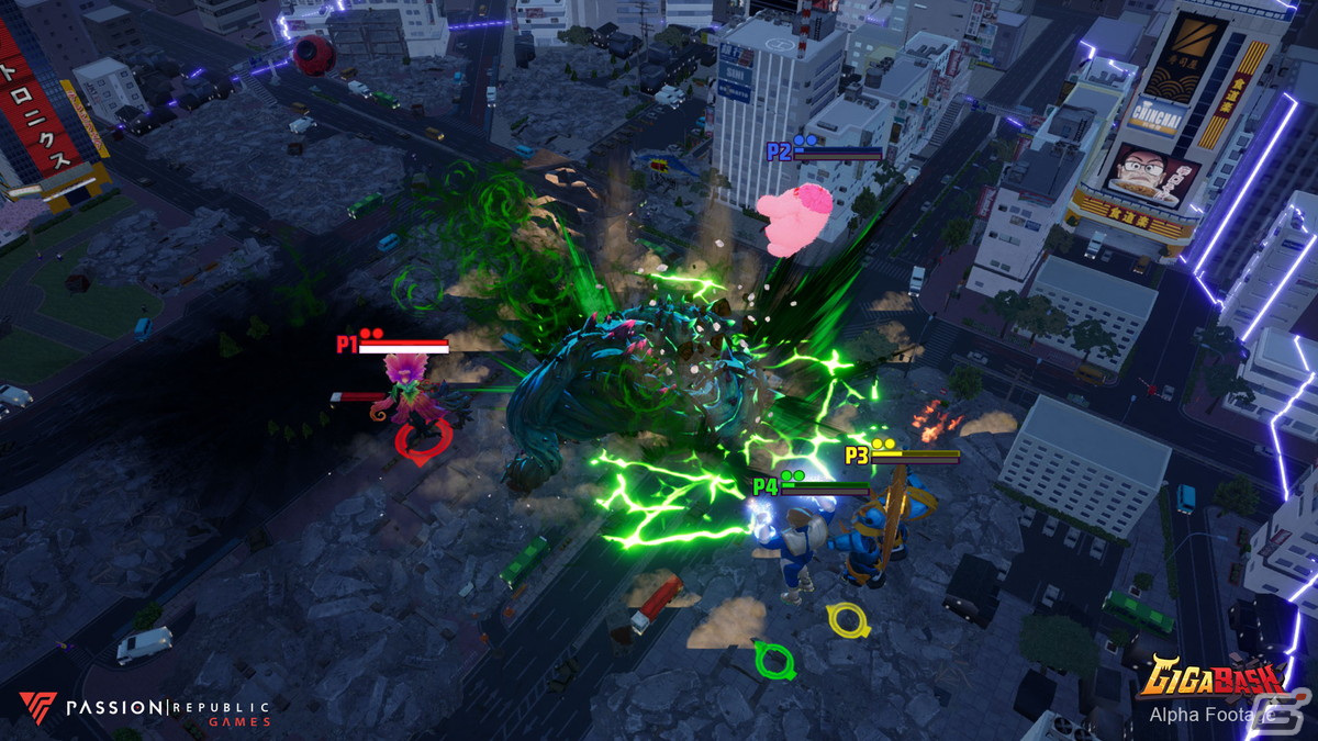 怪獣やヒーローが街を破壊しながら暴れまわる対戦型ACT「GIGABASH」がPS5/PS4/Steam/Epic Games Store向けに配信開始！の画像28