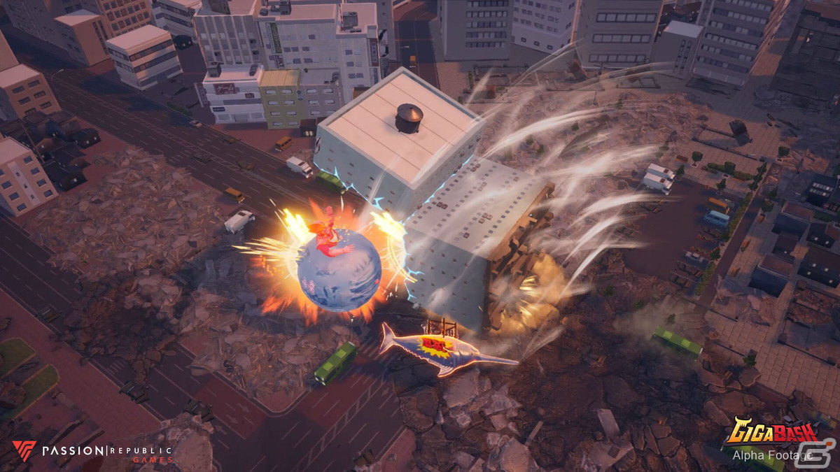 怪獣やヒーローが街を破壊しながら暴れまわる対戦型ACT「GIGABASH」がPS5/PS4/Steam/Epic Games Store向けに配信開始！の画像5