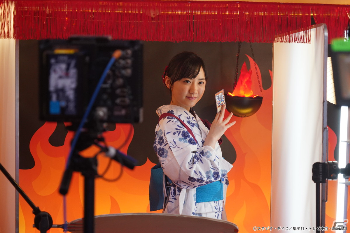 「遊戯王ラッシュデュエル」芦田愛菜さんが浴衣姿で1人5役を演じる新TVCMが8月6日より放送開始！の画像11