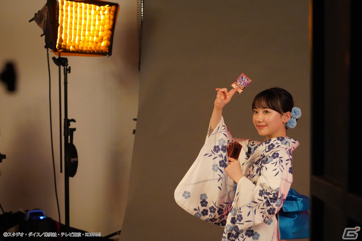 「遊戯王ラッシュデュエル」芦田愛菜さんが浴衣姿で1人5役を演じる新TVCMが8月6日より放送開始！の画像12