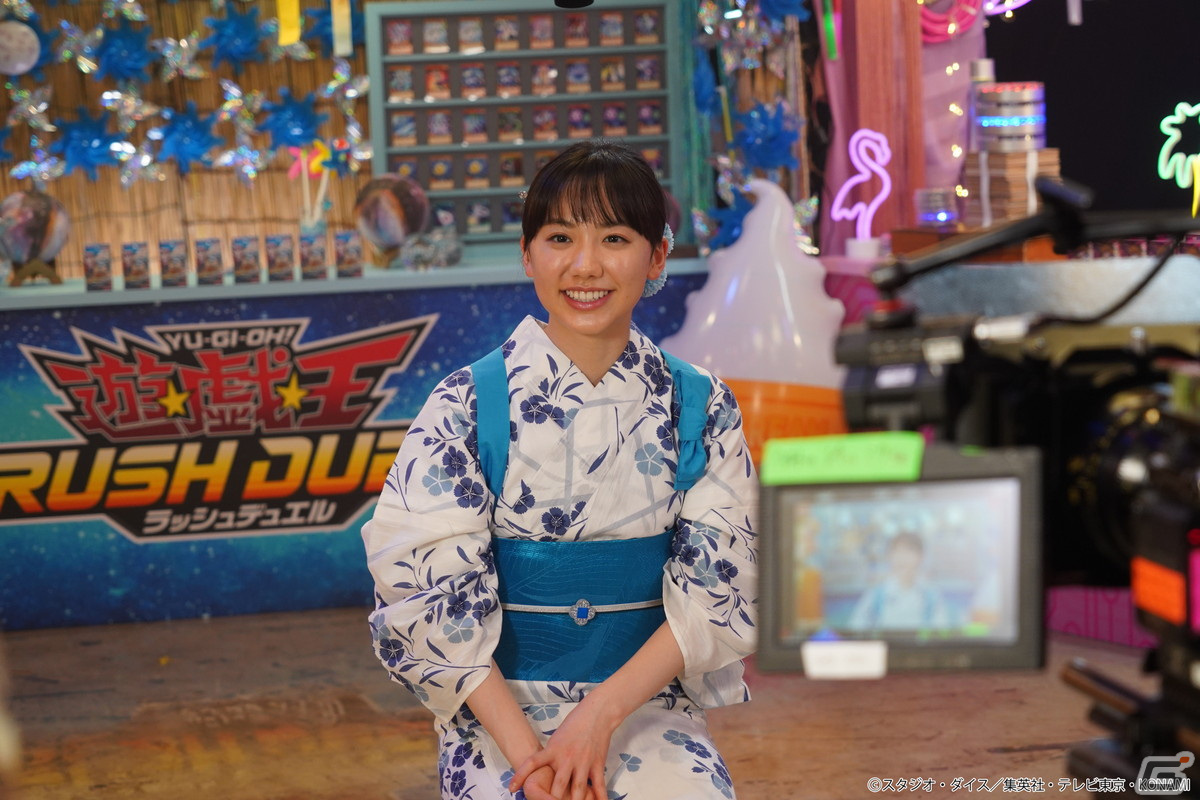 「遊戯王ラッシュデュエル」芦田愛菜さんが浴衣姿で1人5役を演じる新TVCMが8月6日より放送開始！の画像13