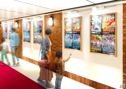 ポケモンカード「スタートデッキ100」の体験イベントがJR両国駅にて8月18日より開催！カード拡大イメージのギャラリー展示もの画像4