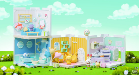 ポケモンたちが暮らすシェアハウスを描いたフィギュアセット「ポケモン ポケピースハウス」シリーズが10月1日に発売！の画像3