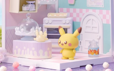 ポケモンたちが暮らすシェアハウスを描いたフィギュアセット「ポケモン ポケピースハウス」シリーズが10月1日に発売！