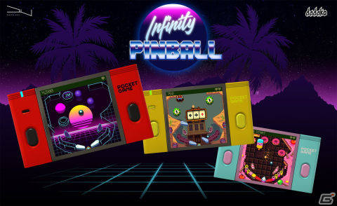 レトロアーケードゲーム「Infinity Pinball」のPC版が2022年秋に配信決定の画像1