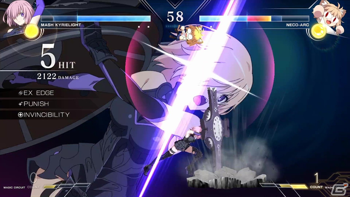 「MELTY BLOOD: TYPE LUMINA」ネコアルク、マシュ・キリエライトは8月19日に無料配信！の画像4