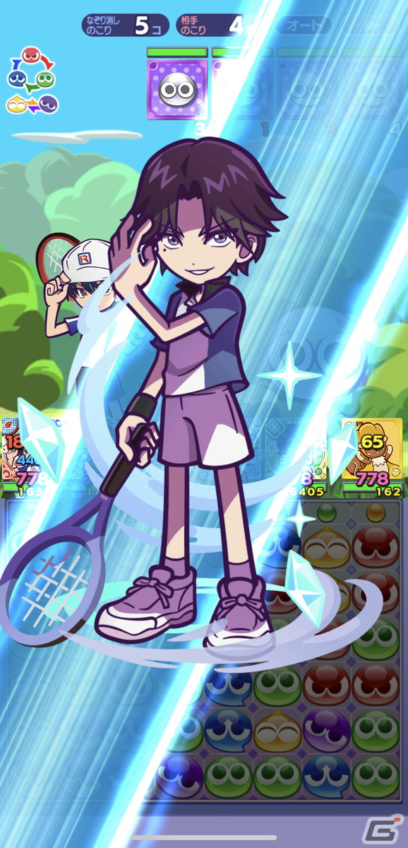 「ぷよクエ」×「新テニスの王子様」コラボを紹介――リョーマや跡部たちがぷよでテニス対決！？の画像4