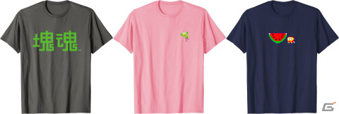 「塊魂」「ゆめりあ」「ドリフトスピリッツ」などナムコレジェンダリーの新デザインTシャツが登場！の画像1