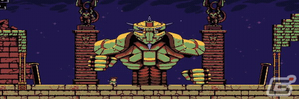 レトロで美麗なドット絵が魅力の高難度塔登りACT「ティモシーとムーの塔」がSteamで配信開始！の画像2