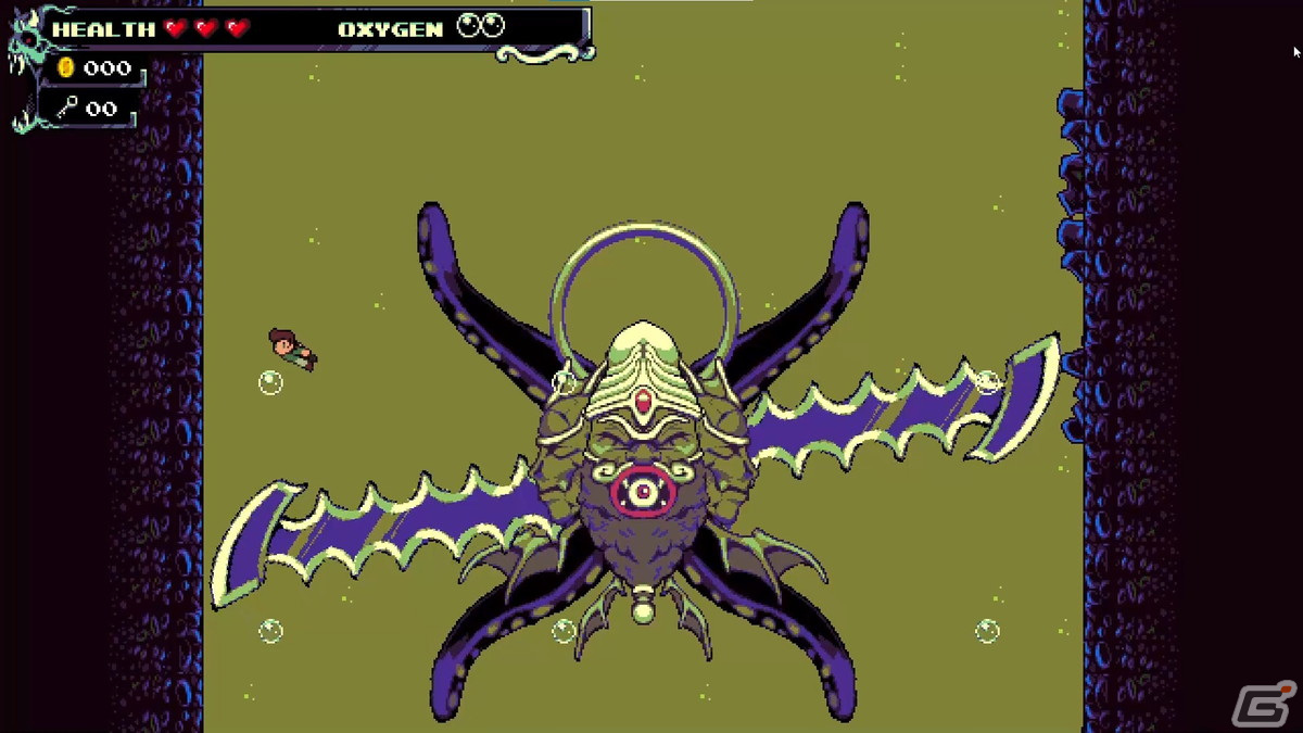レトロで美麗なドット絵が魅力の高難度塔登りACT「ティモシーとムーの塔」がSteamで配信開始！の画像4