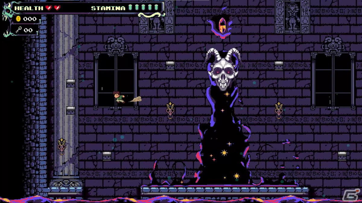 レトロで美麗なドット絵が魅力の高難度塔登りACT「ティモシーとムーの塔」がSteamで配信開始！の画像6