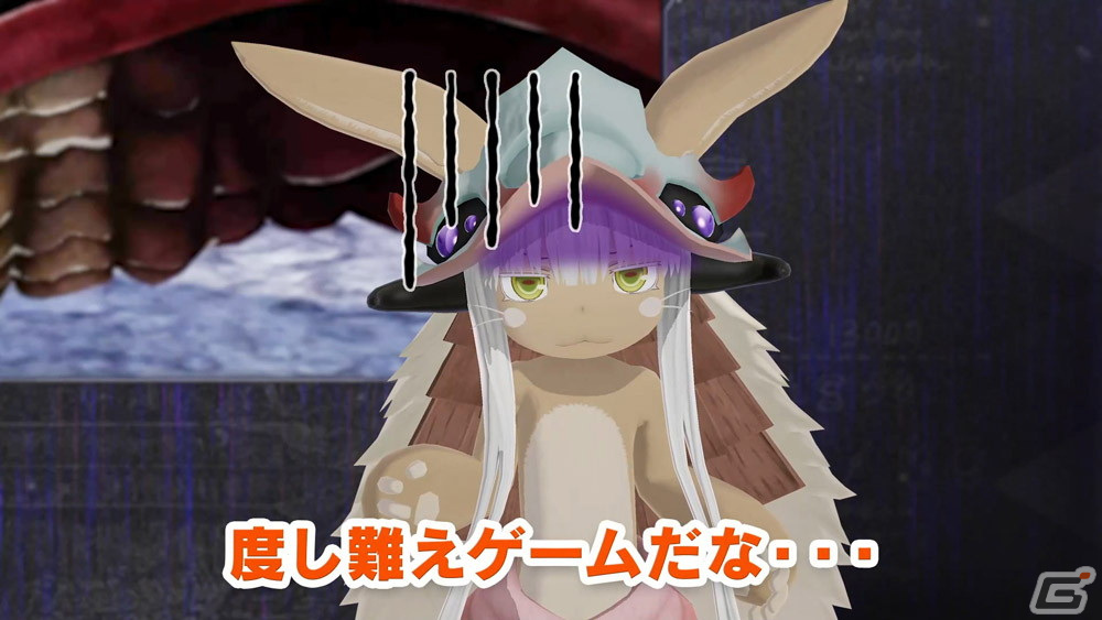 ナナチがゲーム実況に挑戦！「メイドインアビス 闇を目指した連星」のTVCM第2弾が先行公開の画像6