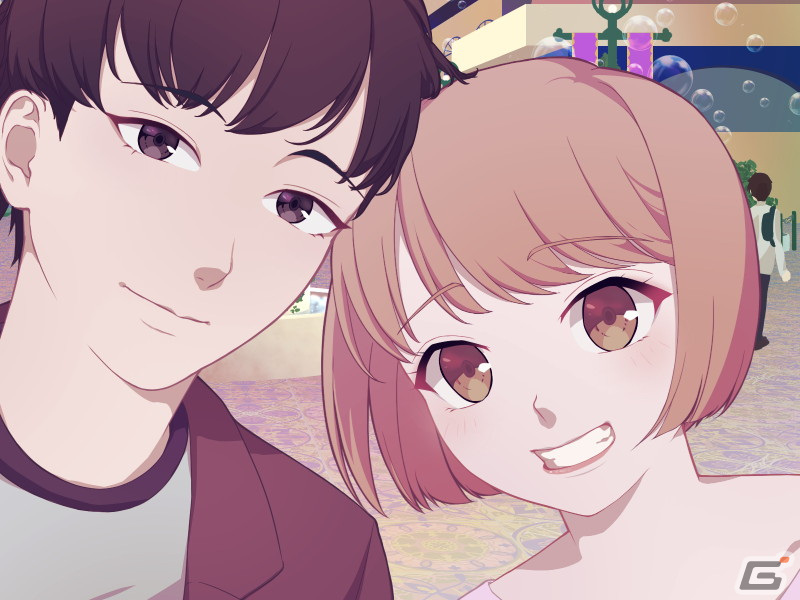 SNSで出会った彼女との初デートを体験する恋愛ADV「明日、初めて彼女と❤」がSteamで配信の画像3