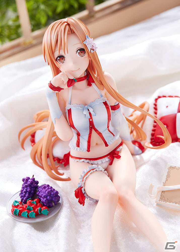 「ソードアート・オンライン」アスナがネグリジェ姿で1/7スケールフィギュア化！上目遣いの可愛らしい表情に注目の画像7