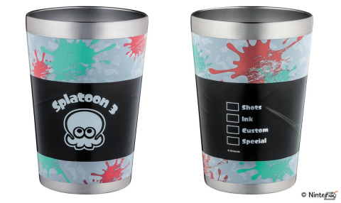 「スプラトゥーン」デザインのイカしたタンブラー「Splatoon 3 Tumbler Book」イカver.＆タコver.が9月2に発売！の画像5