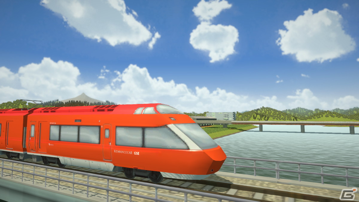 「A列車で行こう ひろがる観光ライン」ロマンスカーGSEなど新たな収録車両が4車両公開！の画像2