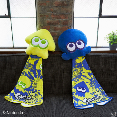 「一番くじ スプラトゥーン3」が登場！イカ・タコの形を再現したブランケットインクッションなどがラインナップの画像20