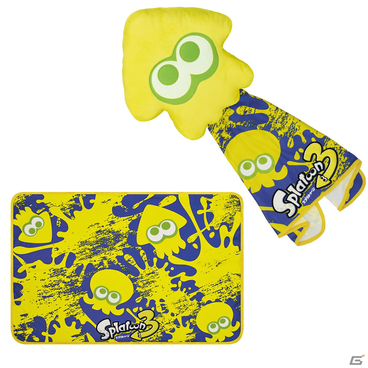 「一番くじ スプラトゥーン3」が登場！イカ・タコの形を再現したブランケットインクッションなどがラインナップの画像18