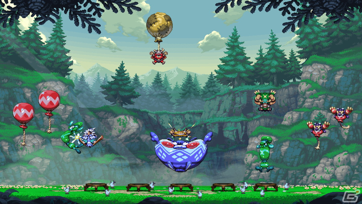 最大4人で遊べるトランポリン協力ACT「Vikings on Trampolines」が発表！「Owlboy」開発スタジオが贈る海賊たちの大冒険の画像6