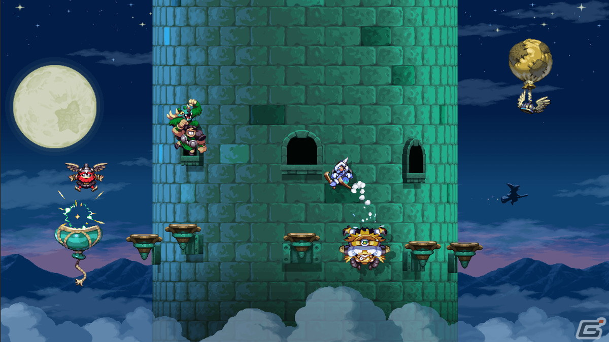 最大4人で遊べるトランポリン協力ACT「Vikings on Trampolines」が発表！「Owlboy」開発スタジオが贈る海賊たちの大冒険の画像8