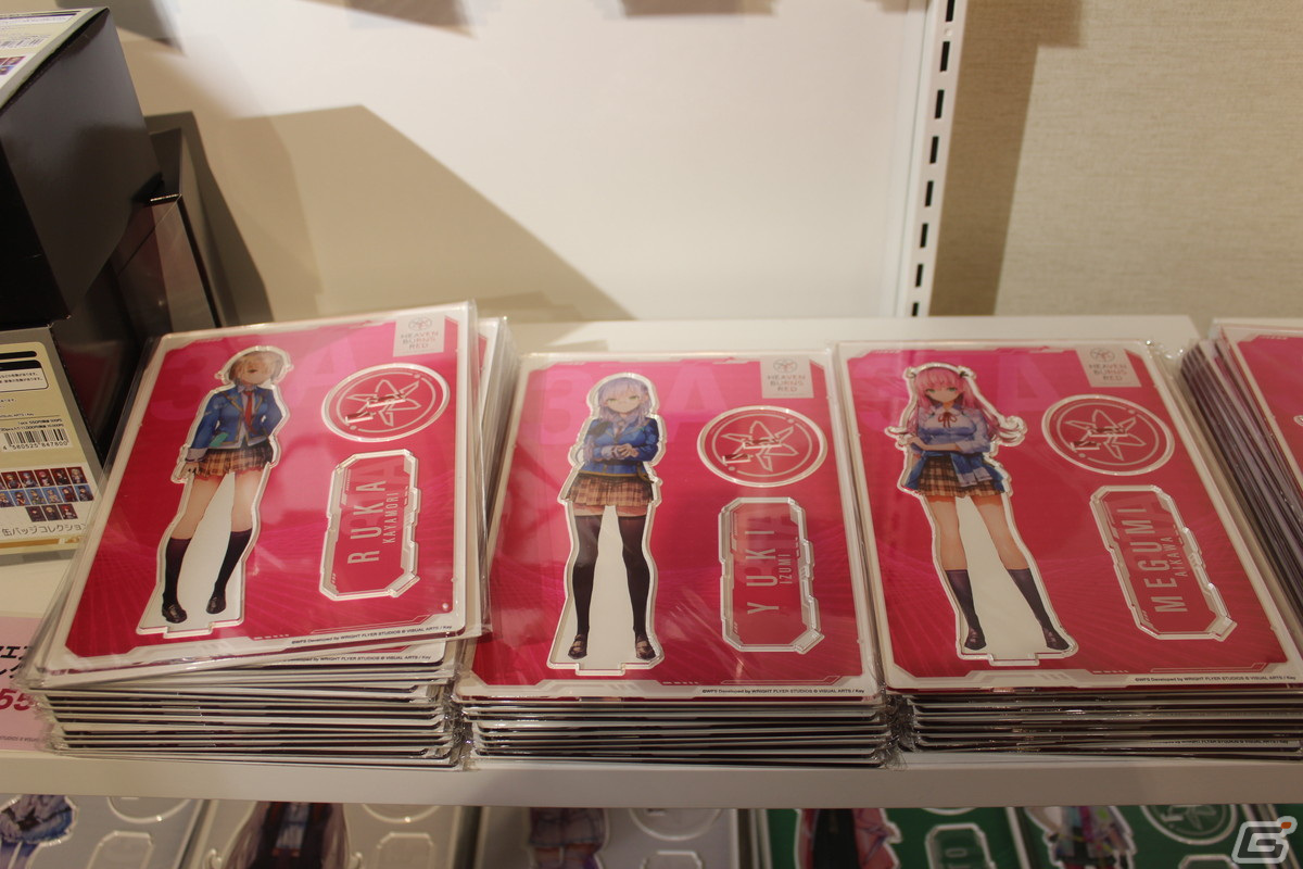 「ヘブンバーンズレッド」がアトレ秋葉原をジャック！コラボキャンペーン初日の店内をレポートの画像22